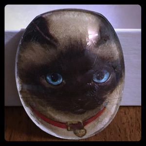 Cat lovers unique pin!